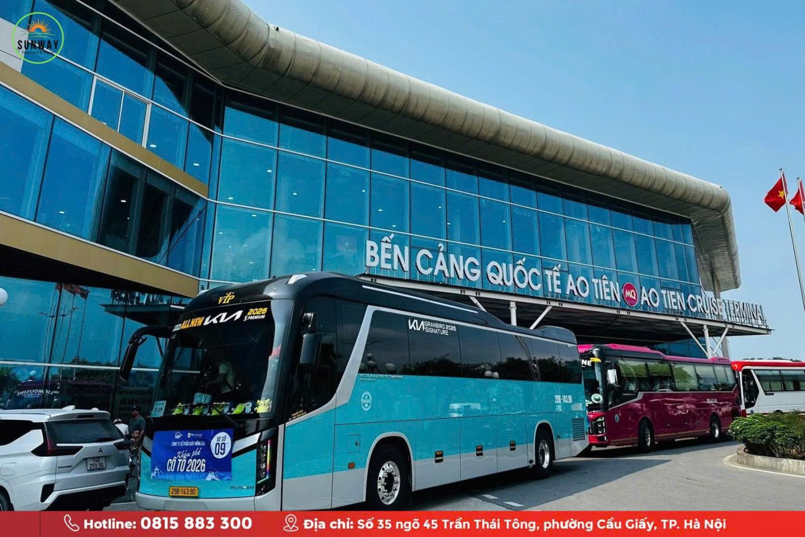 Bảng giá thuê xe đi Ao Tiên Vân Đồn từ Hà Nội 2026