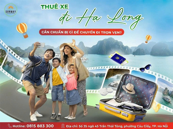 Thuê xe đi Hạ Long – Cần chuẩn bị gì để chuyến đi team gia đình trọn vẹn?