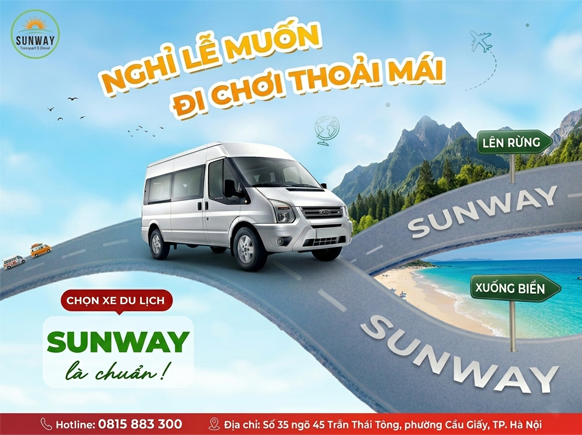 Nghỉ Lễ Muốn Đi Chơi Thoải Mái Chọn Xe Du Lịch Sunway