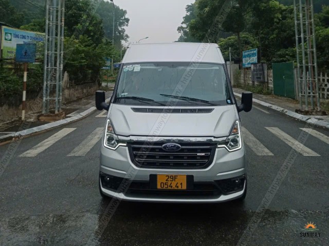 Thuê xe theo tháng 16 chỗ ford transit tại Hà Nội