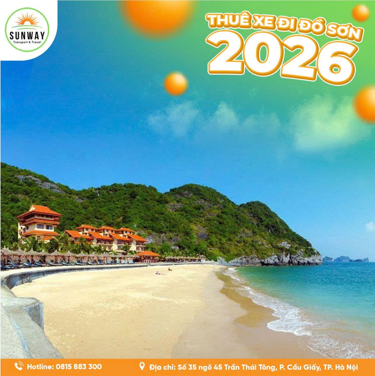 Bảng Giá Thuê Xe Đi Đồ Sơn Hải Phòng Từ Hà Nội Cập Nhật 2026