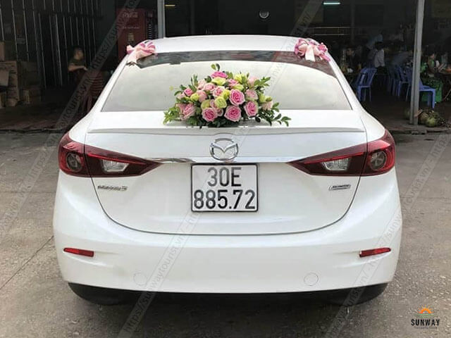 Giá thuê xe cưới Mazda 6 tại Hà Nội