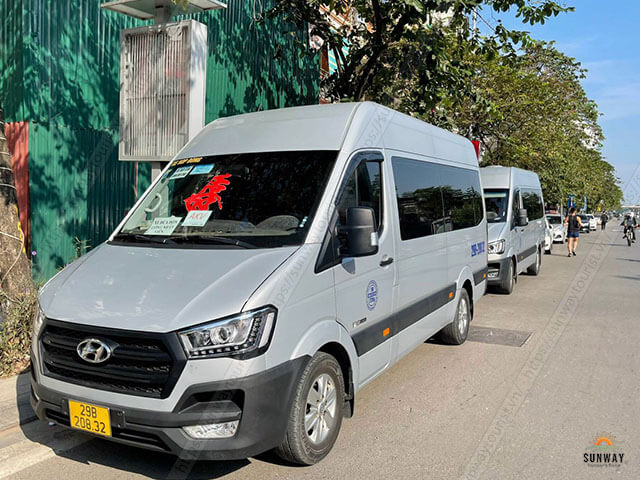 Cho thuê xe 16 chỗ Huyndai Solati tại Hà Nội