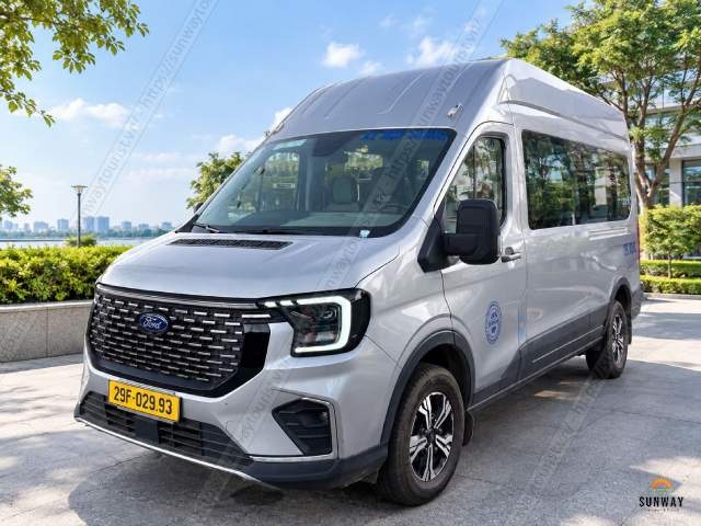 Cho thuê xe 16 chỗ Ford transit tại Hà Nội đời mới 2026
